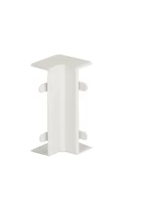 Bocchiotti b03025 internal corner aim minicanali 40x10 white